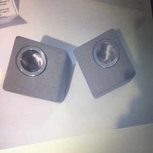 NWOT Handmade candlesticks by Marit Meisler.